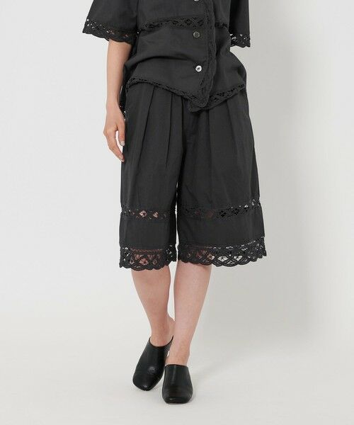 BEAUTY & YOUTH UNITED ARROWS/ビューティー&ユース ユナイテッドアローズ バテンレース ハーフパンツ/ダークグレー DK. GRAY S BEAUTY & YOUTH UNITED ARROWS/ビューティー&ユース ユナイテッドアローズ バテンレース ハーフパンツ/ダークグレー DK. GRAY S