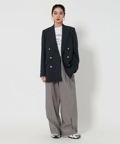 BEAUTY&YOUTH UNITED ARROWS / ビューティー&ユース ユナイテッドアローズ テーラードジャケット | ポリエステルブレンド ダブル ジャケット | 詳細2