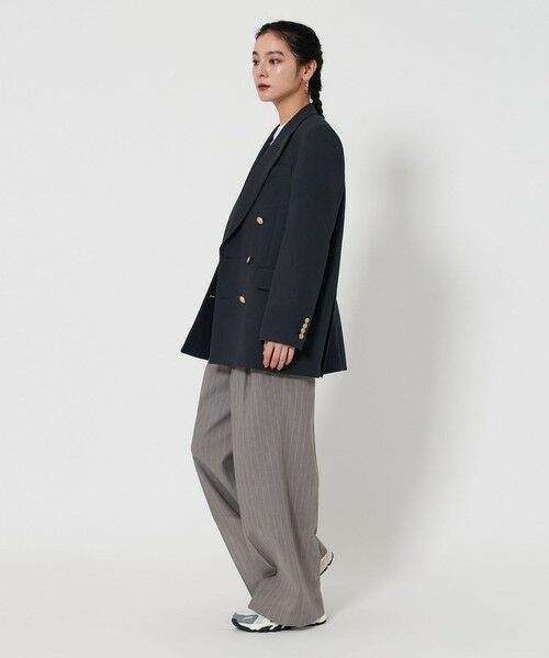 BEAUTY&YOUTH UNITED ARROWS / ビューティー&ユース ユナイテッドアローズ テーラードジャケット | ポリエステルブレンド ダブル ジャケット | 詳細3