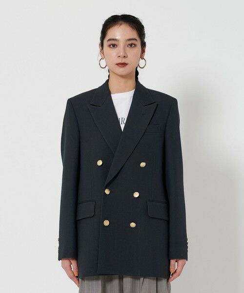 BEAUTY&YOUTH UNITED ARROWS / ビューティー&ユース ユナイテッドアローズ テーラードジャケット | ポリエステルブレンド ダブル ジャケット | 詳細4
