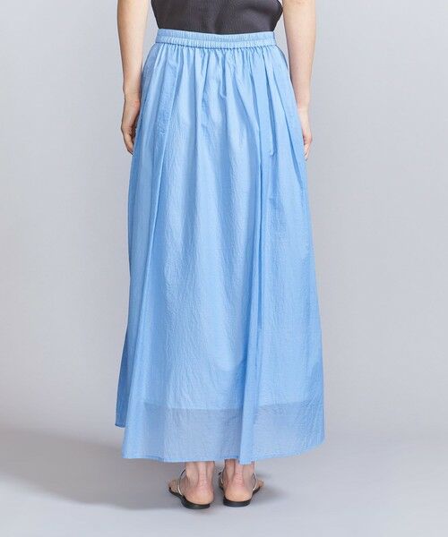 BEAUTY&YOUTH UNITED ARROWS / ビューティー&ユース ユナイテッドアローズ ロング・マキシ丈スカート | 【WEB限定】ナイロン シアーギャザースカート -ウォッシャブル- | 詳細10