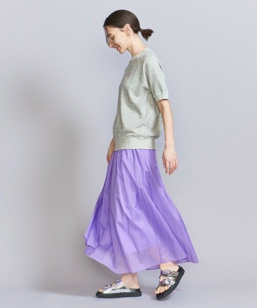 BEAUTY&YOUTH UNITED ARROWS / ビューティー&ユース ユナイテッドアローズ ロング・マキシ丈スカート | 【WEB限定】ナイロン シアーギャザースカート -ウォッシャブル- | 詳細19