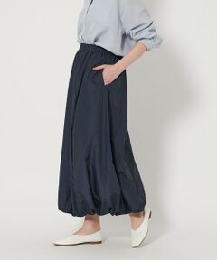 美品 ユナイテッドアローズ ロングスカート マキシ丈 日本製 ネイビー 38 UNITED ARROWS ユナイテッドアローズ green label relaxing