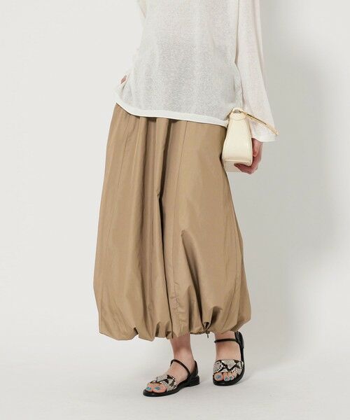 BEAUTY & YOUTH UNITED ARROWS/ビューティー&ユース ユナイテッドアローズ 【WEB限定】タフタ バルーンスカート -ウォッシャブル- MOCA FREE BEAUTY & YOUTH UNITED ARROWS/ビューティー&ユース ユナイテッドアローズ 【WEB限定】タフタ バルーンスカート -ウォッシャブル- MOCA FREE