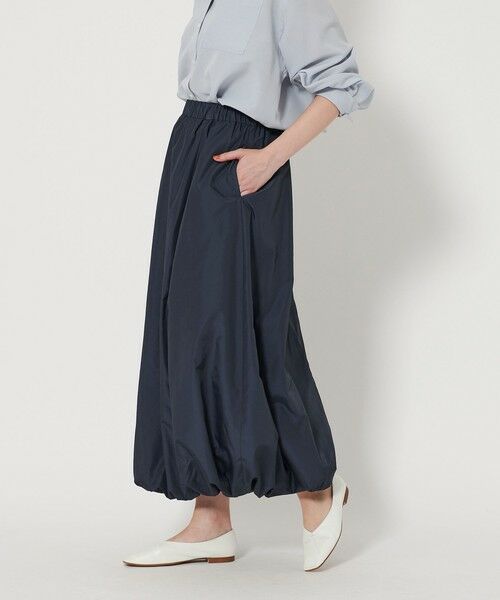 BEAUTY & YOUTH UNITED ARROWS/ビューティー&ユース ユナイテッドアローズ 【WEB限定】タフタ バルーンスカート -ウォッシャブル- NAVY FREE BEAUTY & YOUTH UNITED ARROWS/ビューティー&ユース ユナイテッドアローズ 【WEB限定】タフタ バルーンスカート -ウォッシャブル- NAVY FREE