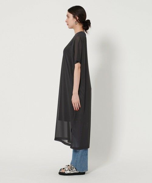 BEAUTY&YOUTH UNITED ARROWS / ビューティー&ユース ユナイテッドアローズ ロング・マキシ丈ワンピース | シフォンレイヤード ドルマンスリーブ ワンピース | 詳細11