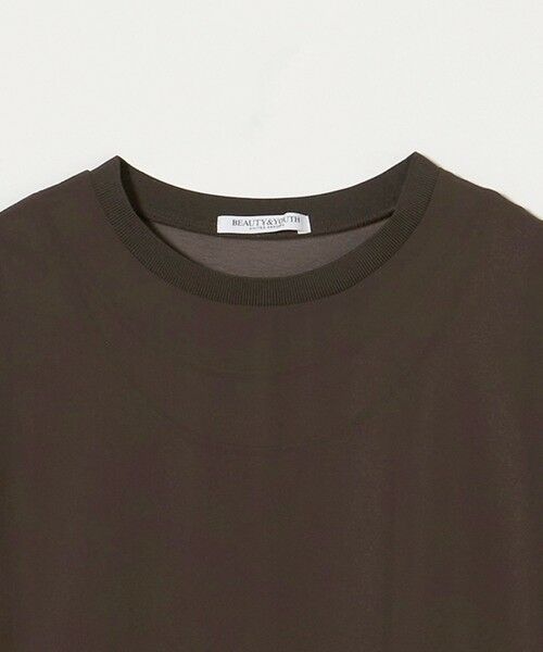 BEAUTY&YOUTH UNITED ARROWS / ビューティー&ユース ユナイテッドアローズ ロング・マキシ丈ワンピース | シフォンレイヤード ドルマンスリーブ ワンピース | 詳細21