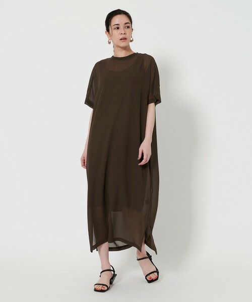 ★即日発送★美品★ADOREアドーア★色鮮やか★ドルマンスリーブ半袖ワンピース ☆即日発送☆美品☆ADOREアドーア☆色鮮やか☆ドルマンスリーブ