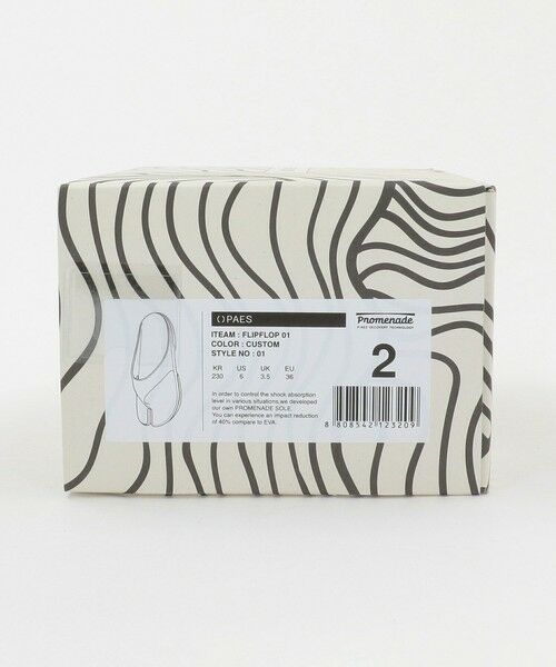 BEAUTY&YOUTH UNITED ARROWS / ビューティー&ユース ユナイテッドアローズ サンダル | ＜PAES＞カスタム FLIPFLOP タビサンダル | 詳細17