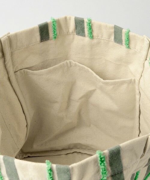 BEAUTY&YOUTH UNITED ARROWS beej 刺繍トートバッグ BEAUTY&YOUTH UNITED ARROWS｜【別注】<beej>ストライプ 刺繍