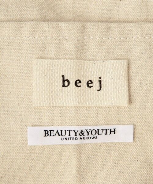 別注】＜beej＞ストライプ 刺繍 トートバッグ -2WAY- （トート