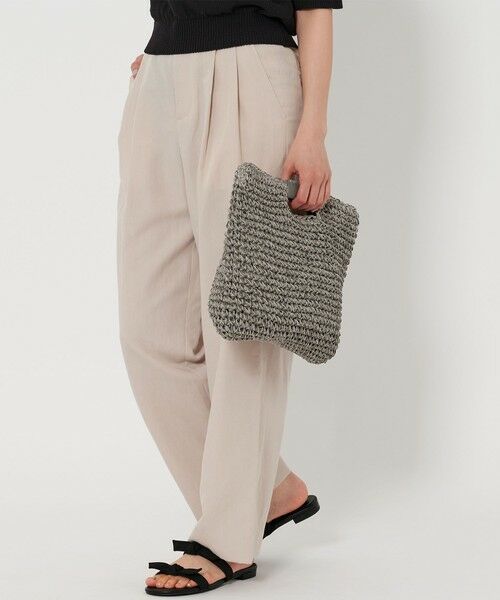 BEAUTY&YOUTH UNITED ARROWS / ビューティー&ユース ユナイテッドアローズ かごバック | ペーパースクエア ショルダーバッグ -2WAY- | 詳細3