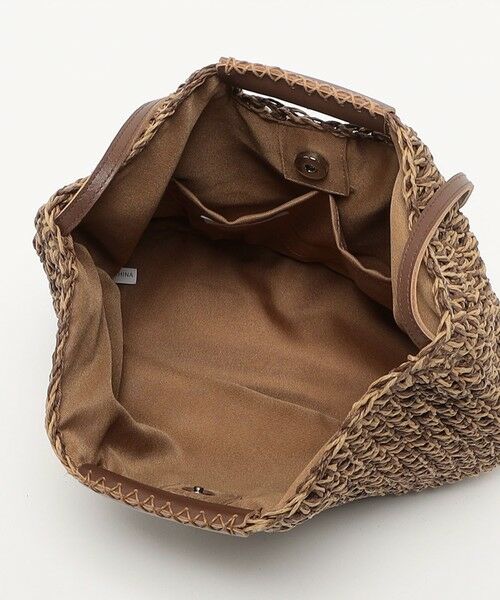 BEAUTY&YOUTH UNITED ARROWS / ビューティー&ユース ユナイテッドアローズ かごバック | ペーパースクエア ショルダーバッグ -2WAY- | 詳細21