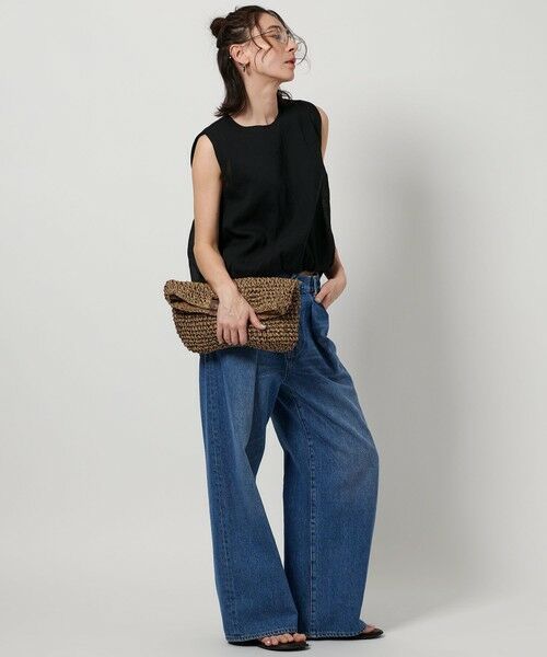 BEAUTY&YOUTH UNITED ARROWS / ビューティー&ユース ユナイテッドアローズ かごバック | ペーパースクエア ショルダーバッグ -2WAY- | 詳細16