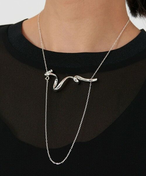 BEAUTY & YOUTH UNITED ARROWS/ビューティー&ユース ユナイテッドアローズ <Soierie>Bio ネックレス SILVER FREE BEAUTY & YOUTH UNITED ARROWS/ビューティー&ユース ユナイテッドアローズ <Soierie>Bio ネックレス SILVER FREE