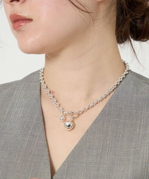 BEAUTY & YOUTH UNITED ARROWS/ビューティー&ユース ユナイテッドアローズ <Soierie>Pome Chain ネックレス SILVER FREE BEAUTY & YOUTH UNITED ARROWS/ビューティー&ユース ユナイテッドアローズ <Soierie>Pome Chain ネックレス SILVER FREE