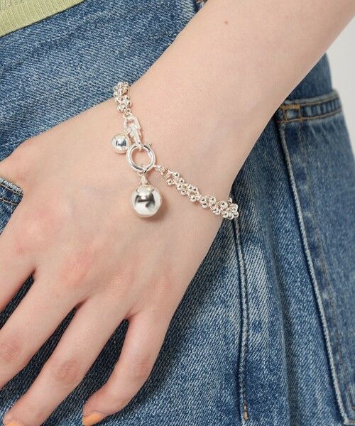 BEAUTY & YOUTH UNITED ARROWS/ビューティー&ユース ユナイテッドアローズ <Soierie>Pome Chain ブレスレット SILVER FREE BEAUTY & YOUTH UNITED ARROWS/ビューティー&ユース ユナイテッドアローズ <Soierie>Pome Chain ブレスレット SILVER FREE