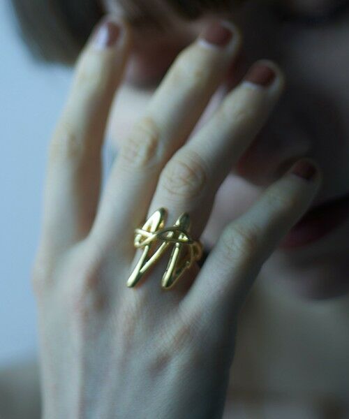 BEAUTY&YOUTH UNITED ARROWS / ビューティー&ユース ユナイテッドアローズ リング | ＜loni＞Glass Wave リング | 詳細1