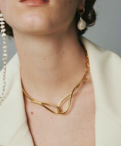 BEAUTY&YOUTH UNITED ARROWS / ビューティー&ユース ユナイテッドアローズ ネックレス・ペンダント・チョーカー | ＜loni＞Ivy Asymmetry チョーカー