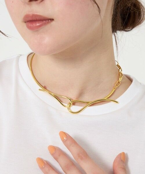 BEAUTY&YOUTH UNITED ARROWS / ビューティー&ユース ユナイテッドアローズ ネックレス・ペンダント・チョーカー | ＜loni＞Ivy Asymmetry チョーカー | 詳細1