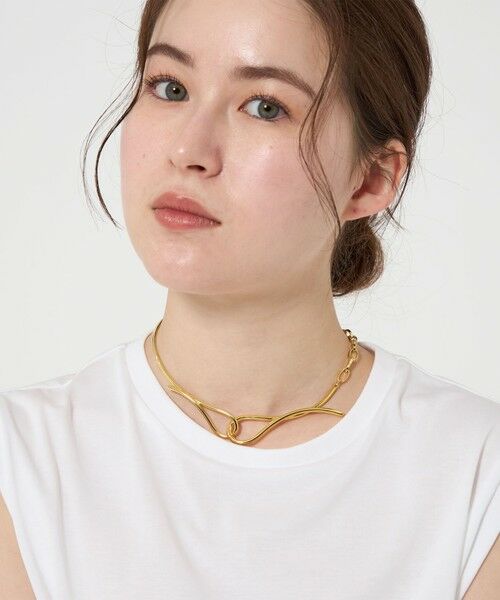 BEAUTY&YOUTH UNITED ARROWS / ビューティー&ユース ユナイテッドアローズ ネックレス・ペンダント・チョーカー | ＜loni＞Ivy Asymmetry チョーカー | 詳細2