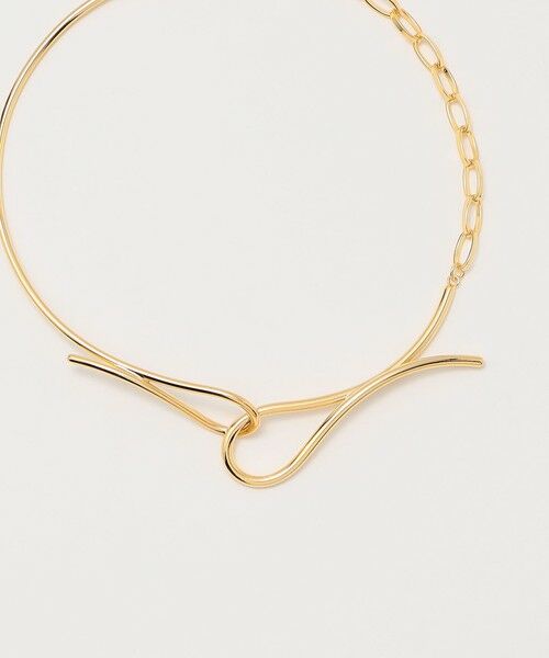 BEAUTY&YOUTH UNITED ARROWS / ビューティー&ユース ユナイテッドアローズ ネックレス・ペンダント・チョーカー | ＜loni＞Ivy Asymmetry チョーカー | 詳細4