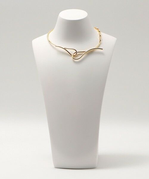 BEAUTY&YOUTH UNITED ARROWS / ビューティー&ユース ユナイテッドアローズ ネックレス・ペンダント・チョーカー | ＜loni＞Ivy Asymmetry チョーカー | 詳細8