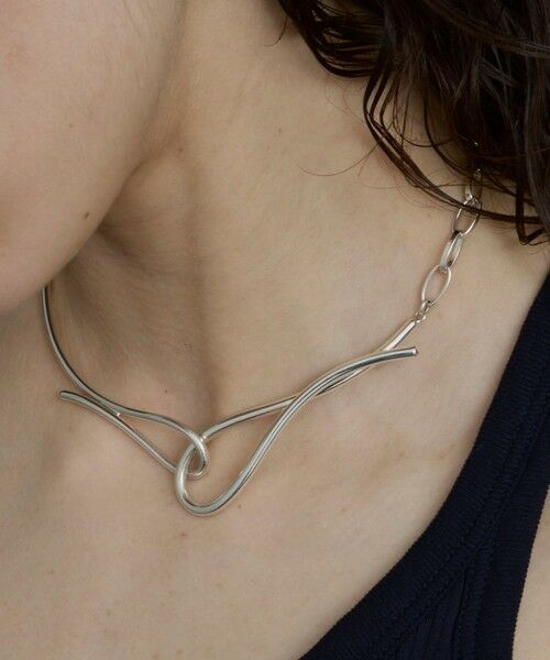 BEAUTY&YOUTH UNITED ARROWS / ビューティー&ユース ユナイテッドアローズ ネックレス・ペンダント・チョーカー | ＜loni＞Ivy Asymmetry チョーカー | 詳細10