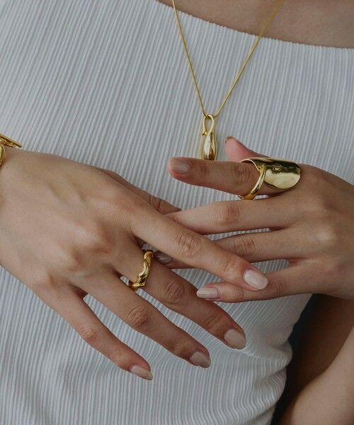 BEAUTY&YOUTH UNITED ARROWS / ビューティー&ユース ユナイテッドアローズ リング | ＜loni＞Benjamin Asymmetry リング | 詳細1