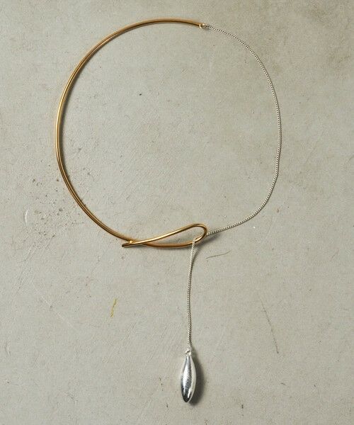 BEAUTY&YOUTH UNITED ARROWS / ビューティー&ユース ユナイテッドアローズ ネックレス・ペンダント・チョーカー | ＜loni＞Seed Asymmetry チョーカー | 詳細8