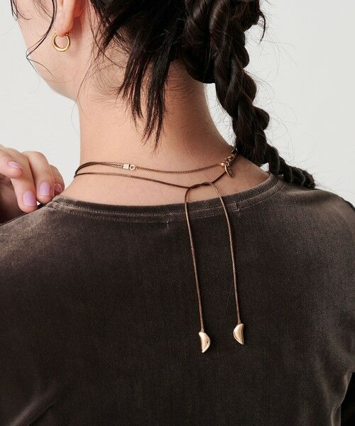 BEAUTY&YOUTH UNITED ARROWS / ビューティー&ユース ユナイテッドアローズ ネックレス・ペンダント・チョーカー | コード×メタルハート チョーカー | 詳細2