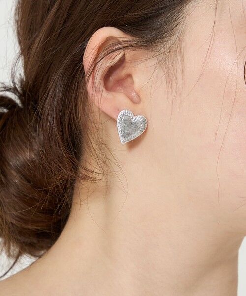 メタルハート ピアス （ピアス・イヤリング）｜BEAUTY&YOUTH
