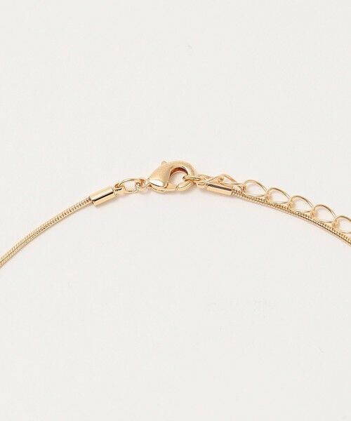 BEAUTY&YOUTH UNITED ARROWS / ビューティー&ユース ユナイテッドアローズ ネックレス・ペンダント・チョーカー | メタル ユニーク スライドネックレス | 詳細8