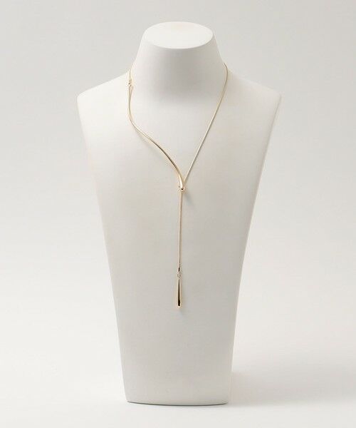 BEAUTY&YOUTH UNITED ARROWS / ビューティー&ユース ユナイテッドアローズ ネックレス・ペンダント・チョーカー | メタル ユニーク スライドネックレス | 詳細1