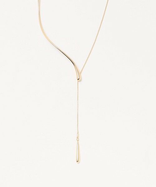 BEAUTY&YOUTH UNITED ARROWS / ビューティー&ユース ユナイテッドアローズ ネックレス・ペンダント・チョーカー | メタル ユニーク スライドネックレス | 詳細2