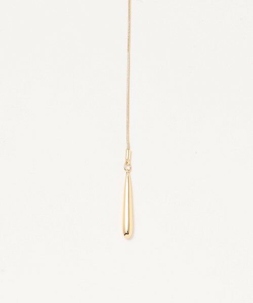 BEAUTY&YOUTH UNITED ARROWS / ビューティー&ユース ユナイテッドアローズ ネックレス・ペンダント・チョーカー | メタル ユニーク スライドネックレス | 詳細4