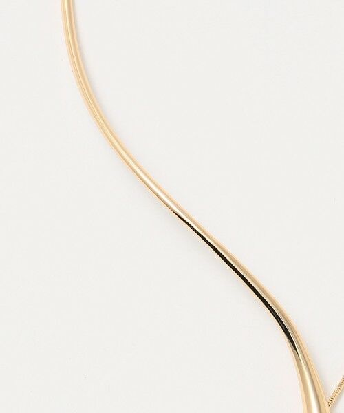 BEAUTY&YOUTH UNITED ARROWS / ビューティー&ユース ユナイテッドアローズ ネックレス・ペンダント・チョーカー | メタル ユニーク スライドネックレス | 詳細5