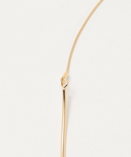 BEAUTY&YOUTH UNITED ARROWS / ビューティー&ユース ユナイテッドアローズ ネックレス・ペンダント・チョーカー | メタル ユニーク スライドネックレス | 詳細6