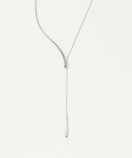 BEAUTY&YOUTH UNITED ARROWS / ビューティー&ユース ユナイテッドアローズ ネックレス・ペンダント・チョーカー | メタル ユニーク スライドネックレス | 詳細12