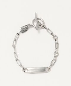 BEAUTY&YOUTH UNITED ARROWS / ビューティー&ユース ユナイテッドアローズ ブレスレット・バングル | メタルチェーン×ユニークバー ブレスレット