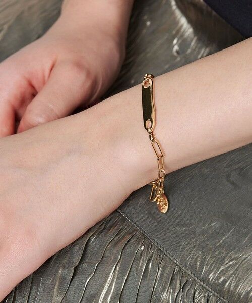 BEAUTY&YOUTH UNITED ARROWS / ビューティー&ユース ユナイテッドアローズ ブレスレット・バングル | メタルチェーン×ユニークバー ブレスレット | 詳細2