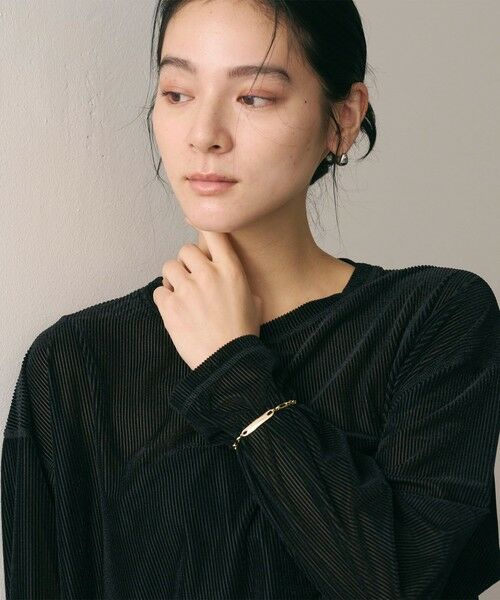 BEAUTY&YOUTH UNITED ARROWS / ビューティー&ユース ユナイテッドアローズ ブレスレット・バングル | メタルチェーン×ユニークバー ブレスレット | 詳細4