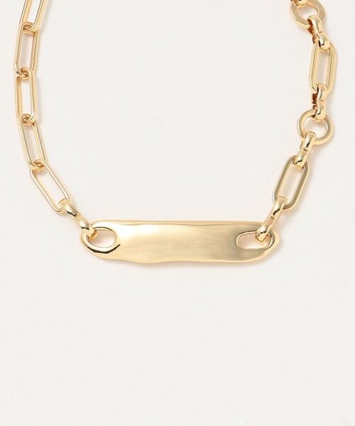 BEAUTY&YOUTH UNITED ARROWS / ビューティー&ユース ユナイテッドアローズ ブレスレット・バングル | メタルチェーン×ユニークバー ブレスレット | 詳細7