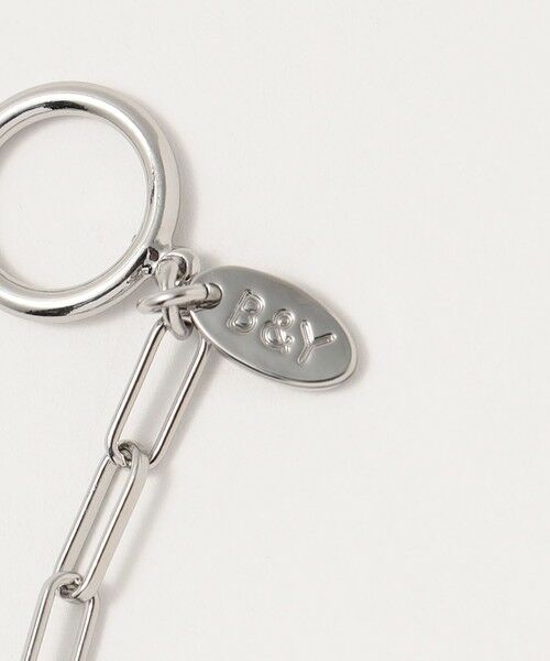 BEAUTY&YOUTH UNITED ARROWS / ビューティー&ユース ユナイテッドアローズ ブレスレット・バングル | メタルチェーン×ユニークバー ブレスレット | 詳細12