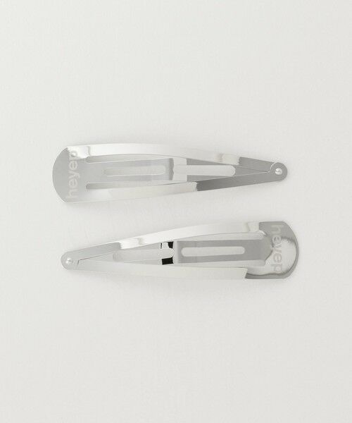 BEAUTY&YOUTH UNITED ARROWS / ビューティー&ユース ユナイテッドアローズ カチューシャ・カチューム・その他 | ＜heyep＞ロゴ クリップヘアピン /2P | 詳細2