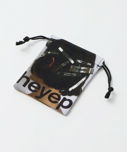 BEAUTY&YOUTH UNITED ARROWS / ビューティー&ユース ユナイテッドアローズ カチューシャ・カチューム・その他 | ＜heyep＞ロゴ ラインストーン ヘアピン/4P | 詳細15