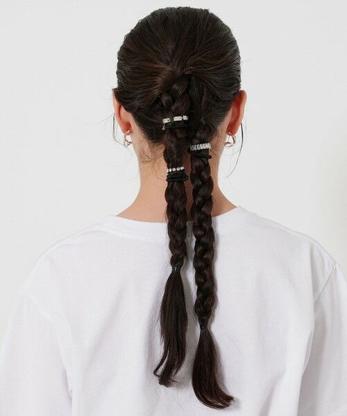 BEAUTY&YOUTH UNITED ARROWS / ビューティー&ユース ユナイテッドアローズ ヘアゴム・シュシュ | ＜heyep＞ラインストーン ヘアゴム/3P | 詳細1
