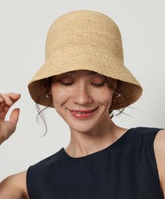 ビューティー＆ユースバケット　ラフィアバケットハット BEAUTY＆YOUTH UNITED ARROWS 帽子 ハット ラフィア バケット