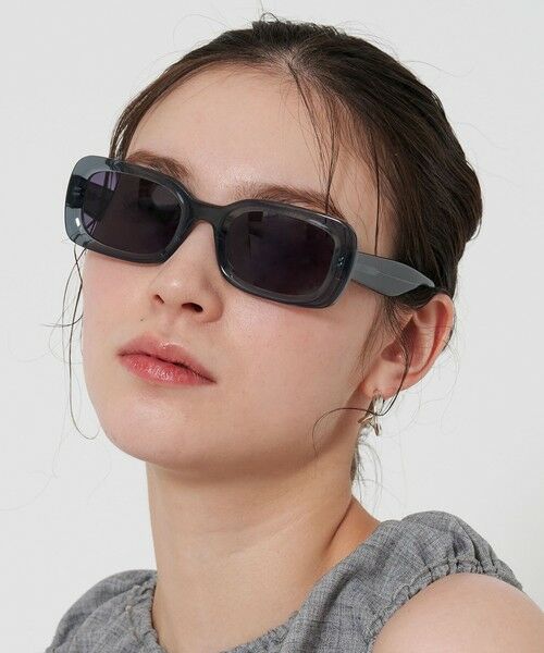 BEAUTY & YOUTH UNITED ARROWS/ビューティー&ユース ユナイテッドアローズ スクエア サングラス DK. GRAY FREE BEAUTY & YOUTH UNITED ARROWS/ビューティー&ユース ユナイテッドアローズ スクエア サングラス DK. GRAY FREE