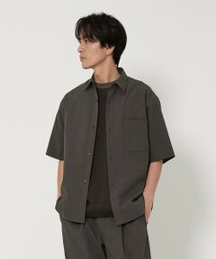 専用　2枚セットTheory 半袖シャツ S 黒　ユナイテッドアローズ　ブラウス セール】 ライト リネンタッチ ストライプ レギュラー シャツ